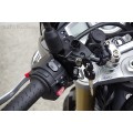 Sato Racing Universal Helmet Lock (Handlebar Mounted) Sato Racing Universal Helmet Lock (Handlebar Mounted)